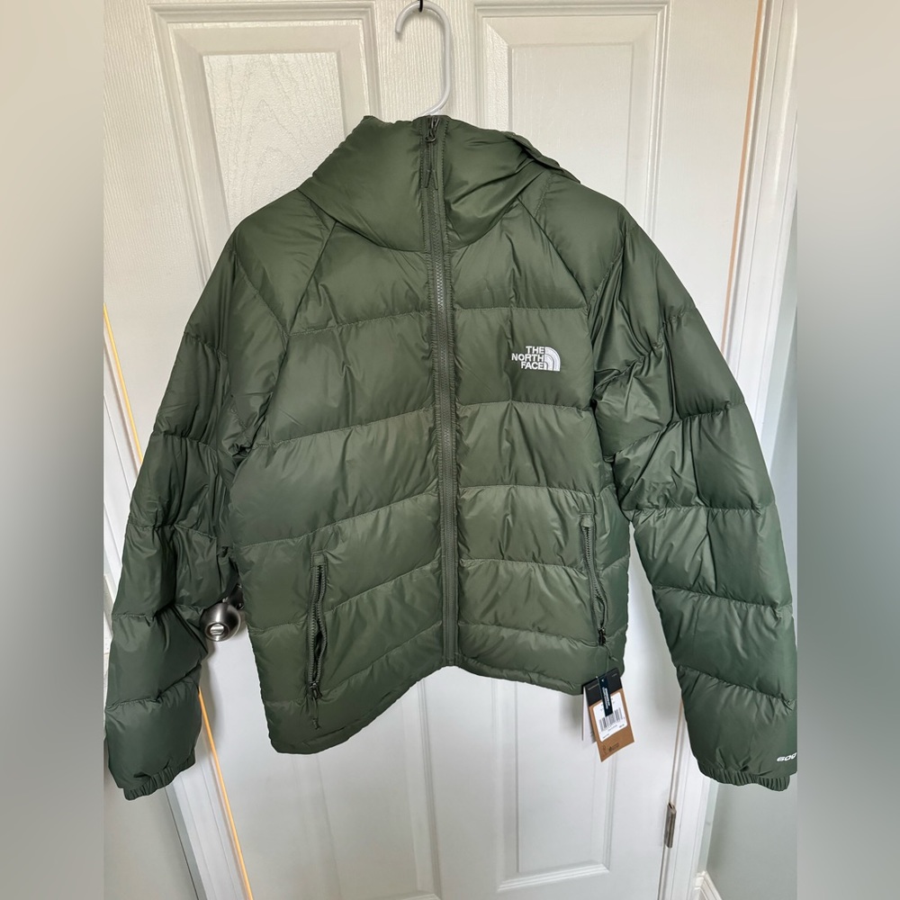 Men’s North Face Hydrenalite Down Puffer Jacket NWT - size M, color Thyme